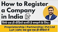 How to Register a Company in India | How to Register Startup Company in India | Company Registration