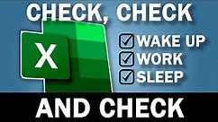 Make Excel Checkboxes for Tasks Using This Tip