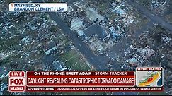 Devastating Tornado Damage in Mayfield, Kentucky