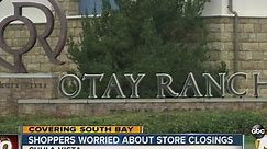 Shoppers worried about store closings