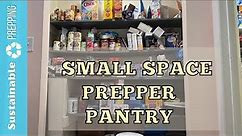 A Real Life (Small Space!) Prepper Pantry