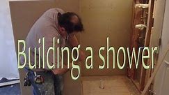 How to build a waterproof shower Stall