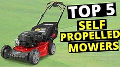 Top 5 Best Self Propelled Lawn Mowers in 2024 (Buying Guide) | Review Maniac