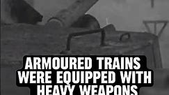 The Armored Trains of WW2 #curiosity #factshorts