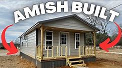 A SHED to HOUSE conversion that is SWEET and built by the AMISH! Cabin Tiny House Tour