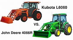 John Deere 4066R vs Kubota L6060! Specifications and Quotes