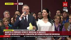 Marcelo Ebrard anuncia que seguirá en Morena