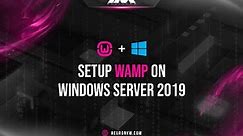 The Best Solution for Install Wamp Server On Windows Server 2019