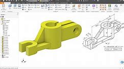 Autodesk inventor Tutorial for beginners Exercise 2