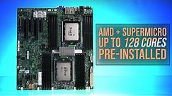 AMD EPYC Rome and Supermicro: Up to 128 cores, pre-installed