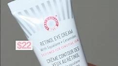 first aid beauty retinol eye cream review 👁️