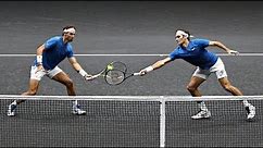 Federer/Nadal vs Querrey/Sock - Laver Cup 2017 Highlights (HD)