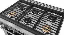 The Electrolux ECFD3668AS 36" Dual Fuel Range