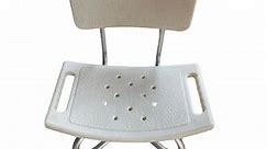 Elderly Bath Tub Shower Seat Chair Bench Stool Wit