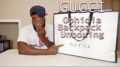 Gucci Ophidia GG Medium Backpack Unboxing and Review