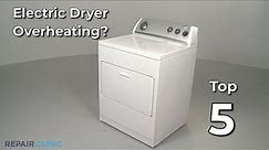 Top Reasons Electric Dryer Is Overheating — Dryer Troubleshooting
