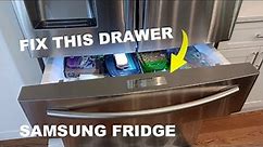 Samsung Refrigerator - Flex Zone Drawer Not Working, Freezer light out - How to fix