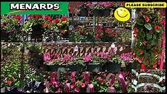 🌺Menards Garden Center Shop With Me #menard #gardencenter #shopwithme