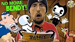 NO MORE BENDY & THE INK MACHINE: The Magic Gurkey Letter to FGTEEV (Chapter 5 skit)