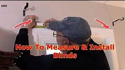 How To Install Blinds On A Window | Outside Mount