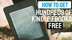 How to Get Hundreds of Kindle eBooks Free