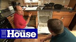 How to Replace a Smelly Dishwasher Drain Hose | This Old House