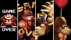 Evolution of Game Overs in Donkey Kong Games (1981-2021)