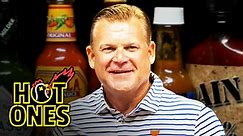 Coach Brad Underwood Gets Full Court Pressed By Spicy Wings | Hot Ones