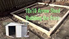 Arrow Shed - Building the Base