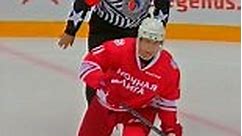 Vladimir Putin joins hockey legends and scores five goals in 2018