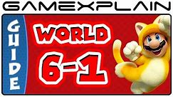 Super Mario 3D World - World 6-1 Green Stars & Stamp Locations Guide & Walkthrough