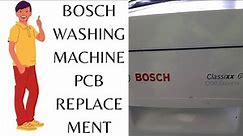 Bosch Washing Machine PCB Module Replacement