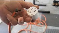 How to fix an extension cord. replace the plug. repair extension cord at home with simple tools DIY