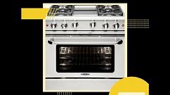 Capital Cooking 36" Freestanding All Gas Range With Liquid Propane Gas