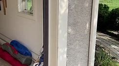 Garage door jamb converted to PVC and vinyl weather stripping #handyman #fixerupper #contractor #homedepot #fyp #foryou