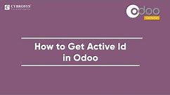How to Get active_id in Odoo | Use of Active_ID in Odoo Development | Odoo Videos