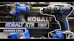 Kobalt XTR Hammer Drill Unboxing/Test
