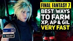 Final Fantasy 7 Remake - Best Ways To Farm XP, AP & Gil Very Fast (FF7 Remake Tips & Tricks)