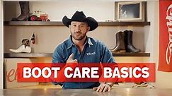 Cowboy Boot Care Basics