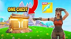 The ONE *GOD CHEST* Challenge In Fortnite!