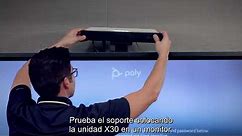 Poly Studio X30 How to Set Up - Español