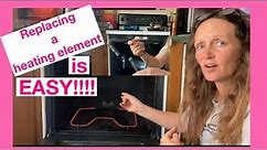 How to replace a broken heating element in an electric oven- easy!