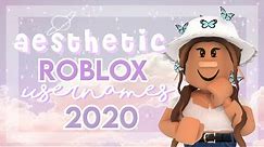 Aesthetic Roblox Usernames PART 3 ~ 2020 ☆ | Astra