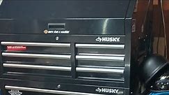 Husky 41 Inch tool box tour