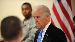 2016 Video: Biden calls troops 'stupid bastards' at military speech in jest campaign says