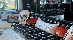Started decorating today! 🎃 Stay tuned 👻 #halloween #halloweendecor #modernhalloween #modernhome #blackhouse