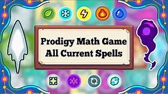 Prodigy Math Game | Every Spell in Prodigy! (August 2023)