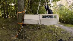 German Designer Creates 'Trunk Bunk' Portable Treehouse To Escape City Living