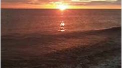 Gorgeous Norfolk holiday sunrise dog walk on the beach