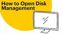 How to Open Disk Management in Windows